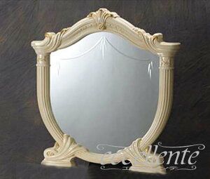 SA-SPE02AV イタリア製 ドレッサーミラー サラ アイボリー