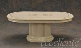 ★ イタリア家具 ヨーロッパ家具 FL-11Wイタリア製家具　センターテーブル 【イタリアン家具 ヨーロピアン家具 輸入家具 アンティーク調】【サルタレッリ】【フローレンスシリーズ/アイボリー】