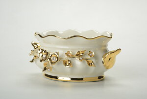 CB-518BO C^A t{E@Gold Flowers Crystal