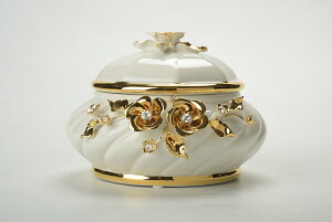 CB-549BO C^A t^t{E@Gold Flowers Crystal