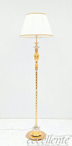 �C�^���A�� �t���A�[�����v�K 1�� ���ԕt Brass + Glass FC-466750P ������� �����v �X�^���h�����v