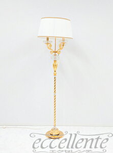 �C�^���A�� �t���A�[�����v�K 1�� ���ԕt�@Brass + Glass FC-466750P ������� �����v �X�^���h�����v