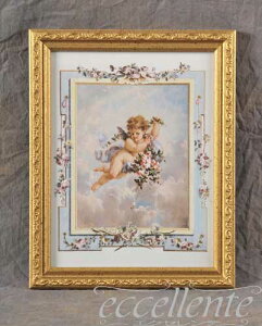 073811273 イタリア製 額絵小 エンジェルI