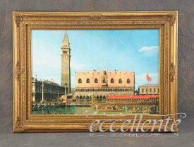 804417136　イタリア製　額絵大　ドゥカーレ宮殿2