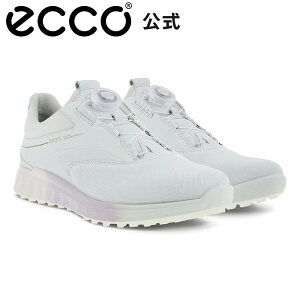 [ECCO] hSAebNX StV[Y SX[ EBY zCg  W Golf S-Three White Delicacy White GR[
