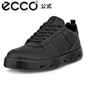 [ECCO] Xg[g 720 {v fB[X GORETEX h JWA Xj[J[ BLACK  EBY J̓ ʋ ʊw ECCO STREET 720 W GR[