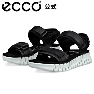 [ECCO] O[u \ {v fB[X T_ BLACK  EBY JWA tbNX ₷ ECCO Gruuv Sol W GR[