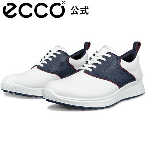 [ECCO] M GOLF S-CASUAL HYBRID Y EH[^[v[t StV[Y White / Marine zCg K y ₷ amC Y {v nCubh XpCNX ECCO-TEX h J̓ Jp J