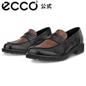 [ECCO] METROPOLE VIENNA W LOAFER EBY [t@[ BLACK / MINK / BLACK / COFFEE ubN K y ₷ wlC  fB[X {v gh GR[