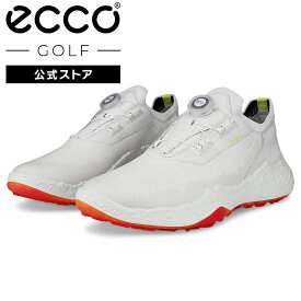 [ECCO公式] Golf BIOM H5 本革 レディース ウォータープルーフ 防水 ゴルフシューズWHITE グリップ力 履き心地 歩きやすさ フィット感