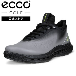 [ECCO����] GOLF BIOM C5 �����Y GORE-TEX �h�� �X�p�C�N���X �S���t�V���[�Y STEEL/STEEL �G�R�[ �C ���K �����S�n���� ���i�� �{�v �a�m�C ���� �J�̓� �O���b�v�� ���C���V���[�Y �S�A�e�b�N�X ���E��