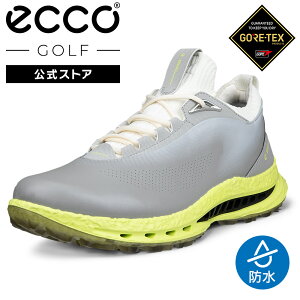 [ECCO����] GOLF BIOM C5 �����Y GORE-TEX �h�� �X�p�C�N���X �S���t�V���[�Y WILD DOVE/WILD DOVE �G�R�[ ���K �����S�n���� ���i�� ���U�[ �a�m�C �J�̓� �O���b�v�� ���C���V���[�Y �S�A�e�b�N�X ���E��
