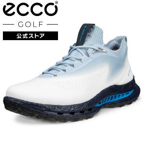 [ECCO����] GOLF BIOM C5 �����Y GORE-TEX �h�� �X�p�C�N���X �S���t�V���[�Y WHITE/AIR �G�R�[ �C ���K �����S�n���� ���i�� ���U�[ �{�v �a�m�C ���� �J�̓� �O���b�v�� ���C���V���[�Y �S�A�e�b�N�X 