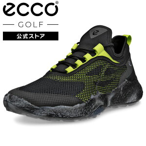 [ECCO����] GOLF BIOM H5 �����Y �e�L�X�^�C���y�ʃS���t�V���[�Y BLACK/LIME PUNCH/BLACK �G�R�[ �C ���K �����S�n���� ���i�� �y�� �V���[�Y �a�m�C �E�H�[�L���O ���E���h ���ɂ��� �N�b�V������ 3E 