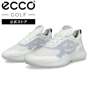[ECCO����] GOLF BIOM H5 �����Y �e�L�X�^�C���y�ʃS���t�V���[�Y WHITE/VIRTUAL �G�R�[ �C ���K �����S�n���� ���i�� �y�� �V���[�Y �a�m�C �E�H�[�L���O ���E���h ���ɂ��� �N�b�V������ 3E ��