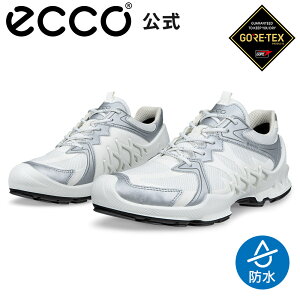 [ECCO����] BIOM AEX W �E�B�����Y ���[�X�A�b�v �h�� �X�j�[�J�[ SILVER METALLIC/BR WHITE CONCR/BR WHITE �G�R�[ �C ���K �����S�n���� ���i�� �V���[�Y �w�l�C ���f�B�[�X ���C���V���[�Y �S�A�e�b�N�X ��
