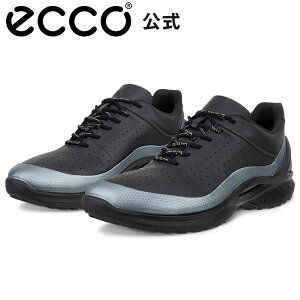 [ECCO����] BIOM ENERGI M �����Y �h�� �X�j�[�J�[ BUFFED SILVER/BLACK �G�R�[ �C ���K �����S�n���� ���i�� ���U�[ �{�v �V���[�Y �a�m�C �E�H�[�^�[�v���[�t �E�H�[�L���O �A�E�g�h�A �X���� ���s ��