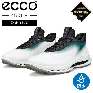 ECCO���� M GOLF BIOM C5 �����Y �X�p�C�N���X�S���t�V���[�Y WHITE/BAYGREEN �G�R�[ �C ���K �����S�n���� �i�������� ���i�� ���U�[ �{�v�V���[�Y �a�m�C GORE-TEX �h�� ���� �J�̓� ���C���V���[�Y �S