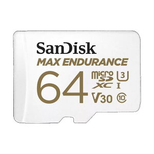 SanDisk TfBXN MAX Endurance ϋvmicroSDJ[h 64GB SDSQQVR-064G-JN3ID SDSQQVR064GJN3IDyNEz
