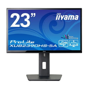 iiyama CC} 23^ChtfBXvC ProLite(1920x1080/IPSpl/D-sub/DVI-D/HDMI/~/]/ubN) XUB2390HS-B5A XUB2390HSB5AyNEz