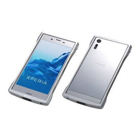 【送料無料】Xperia XZ アルミバンパー ケース CLEAVE Aluminum Bumper Chrono for Xperia XZ DCB-XXZCHASV（プラチナシルバー）DCBXXZCHASV