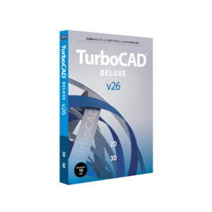   キヤノンITソリューションズ プロフェッショナル3D CADソフト TurboCAD v26 DELUXE 日本語版 製品型番:CITS-TC26-002 