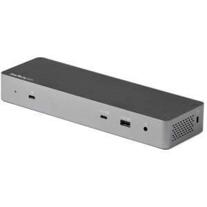 StarTech.com X^[ebNhbgR Thunderbolt 3 USB-C݊T_[{g3hbLOXe[V/fA4Kj^(DisplayPort 1.4 & HDMI 2.0)/8K/96W /LLAN/Windows & MacΉ TB3CDK2DH yNEz