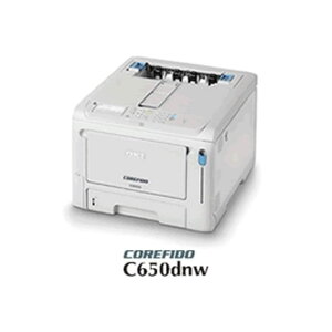 OKI 5NԖۏ؁AeiXi5NԖ COREFIDO LEDv^[ C650dnw(J[/LAN/W-LAN/USB2.0/A4) C650DNWyNEz