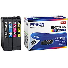 EPSON エプソン 純正 PX-M6011F/PX-M6010F用インクカートリッジ(4色パック)/標準インク IB07CL4A 【NE直】