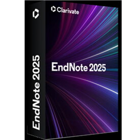 USACO ユサコ 正規品 文献管理・論文作成支援ソフト EndNote 2025 新規ライセンス パッケージ版 【NE直】