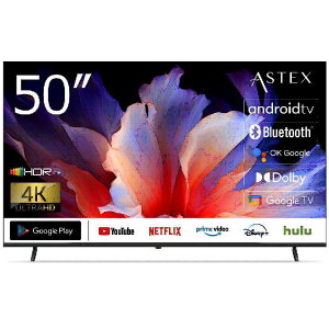 �y���������i�k�C���E����E���������j�zWIS �E�B�Y ASTEX 50�C���` 4K google�`���[�i�[���X�e���r 50GTN�yNE���z