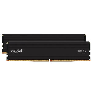crucial �f�X�N�g�b�vPC�p���݃����� 48GB(24GBx2��)DDR5 5600MT/s CL46 UDIMM �q�[�g�X�v���b�_ CP2K24G56C46U5�yNE���z