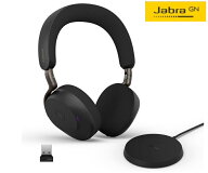 【当日発送】 Jabra ノイズキャンセリング ヘッドセット 2年保証 Evolve3 75 MS Link390a Black WLC Chrg…
