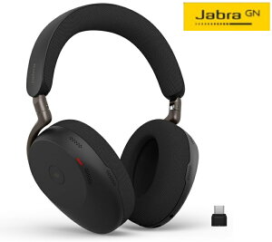 �y���������z Jabra �m�C�Y�L�����Z�����O �w�b�h�Z�b�g 2�N�ۏ� Evolve3 85 MS Link390c Black 38599-999-899 ���� �}�C�N�t 2�䓯�� Bluetooth5.3 USB-C �Œ�25���Ԓʘb ���U�[�N�b�V���� �T�C�h�g�[�� ��ԃT�E