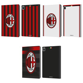 公式ライセンス AC Milan 2017/18 クレストキット レザー手帳型ウォレットタイプケース Apple iPad ACミラン サポーター プレミアリーグ サッカー サッカー部 フットボール フットボール部 部活 革