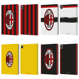 公式ライセンス AC Milan 2018/19 クレスト・キット レザー手帳型ウォレットタイプケース Apple iPad ACミラン サポーター プレミアリーグ サッカー サッカー部 フットボール フットボール部 部活