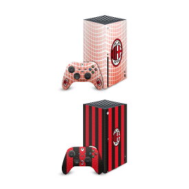 公式ライセンス AC Milan 2020/21 クレスト・キット マット加工　ビニールステッカー スキン　転写シール Xbox Series X/S One X One S ACミラン サポーター プレミアリーグ サッカー サッカー部 部活