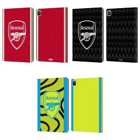 公式ライセンス Arsenal FC 2023/24 クレストキット レザー手帳型ウォレットタイプケース Apple iPad アーセナル アーセナルFC サポーター サッカー サッカー部 フットボール フットサル 全機種対応