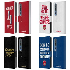 公式ライセンス Arsenal FC GOONERS レザー手帳型ウォレットタイプケース Xiaomi 電話 アーセナル アーセナルFC サポーター サッカー サッカー部 フットボール フットサル プレミアリーグ グッズ