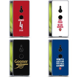 公式ライセンス Arsenal FC GOONERS ソフトジェルケース Sony 電話 1 アーセナル アーセナルFC サポーター サッカー サッカー部 フットボール フットサル プレミアリーグ スマホケース 全機種対応