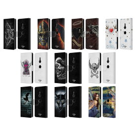 公式ライセンス Alchemy Gothic ウィング レザー手帳型ウォレットタイプケース Sony 電話 1 スマホケース 全機種対応 グッズ