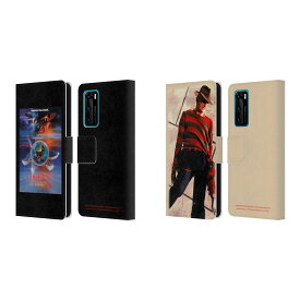 公式ライセンス A Nightmare On Elm Street: The Dream Child グラフィック レザー手帳型ウォレットタイプケース Huawei 電話 4 スマホケース 全機種対応 グッズ