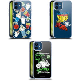 公式ライセンス Aqua Teen Hunger Force グラフィック ソフトジェルケース Apple iPhone 電話 スマホケース 全機種対応 グッズ ワイヤレス充電 対応 Qiワイヤレス充電 Qi充電