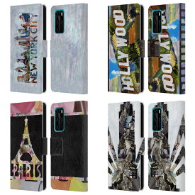 公式ライセンス Artpoptart トラベル レザー手帳型ウォレットタイプケース Huawei 電話 4 スマホケース 全機種対応 グッズ