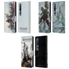 公式ライセンス Assassin's Creed III キーアート レザー手帳型ウォレットタイプケース Xiaomi 電話 スマホケース 全機種対応 グッズ