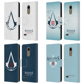 [全商品対象20%OFF 全商品Point Up×5] 公式ライセンス Assassin's Creed III ロゴ レザー手帳型ウォレットタイプケース LG 電話 スマホケース 全機種対応 グッズ