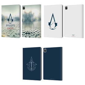 公式ライセンス Assassin's Creed Unity ロゴ レザー手帳型ウォレットタイプケース Apple iPad スマホケース 全機種対応 グッズ