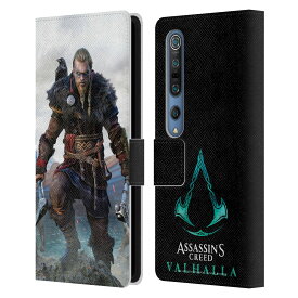 公式ライセンス Assassin's Creed ヴァルハラ・ポスター レザー手帳型ウォレットタイプケース Xiaomi 電話 スマホケース 全機種対応 グッズ