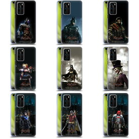 公式ライセンス Batman Arkham Knight キャラクターズ ソフトジェルケース Huawei 電話 4 スマホケース 全機種対応 グッズ ワイヤレス充電 対応 Qiワイヤレス充電 Qi充電