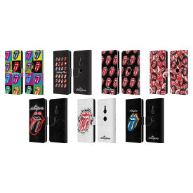公式ライセンス The Rolling Stones リックス・コレクション レザー手帳型ウォレットタイプケース Sony 電話 1 ザ・ローリング・ストーンズ ローリング・ストーンズ ローリング ストーンズ
